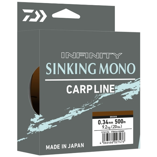 Daiwa Infinity Sinking Mono 500m Brown