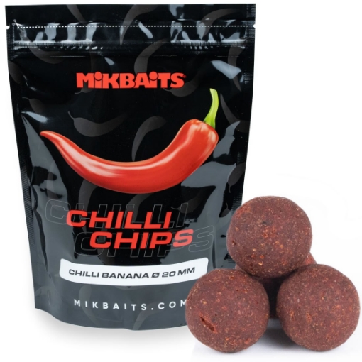 Chilli Chips Boilie 300g Chilli Banana 20mm