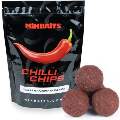 Chilli Chips Boilie 300g Chilli Banana 24mm