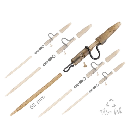 ZFISH Závěsky Heavy Duty Clip Complete Pin Set 60mm