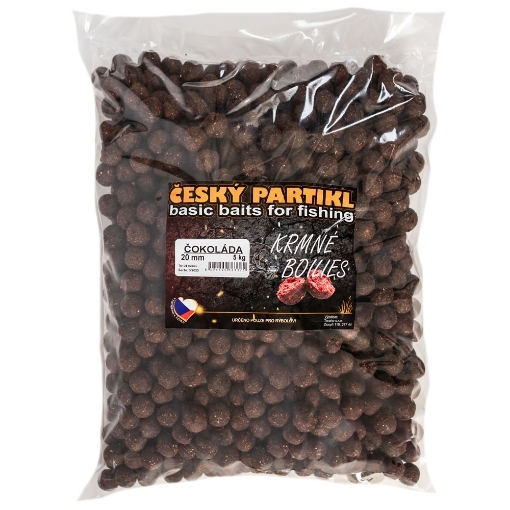 Picture of Krmné Boilies 5kg 20mm - Čokoláda - Český Partikl