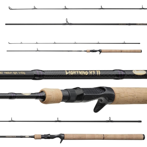 Berkley Lightning HT II 802ML - Ideální prut pro rybolov s nástrahami 5-20 g, délka 2,44 m, s moderní konstrukcí pro maximální výkon a citlivost.