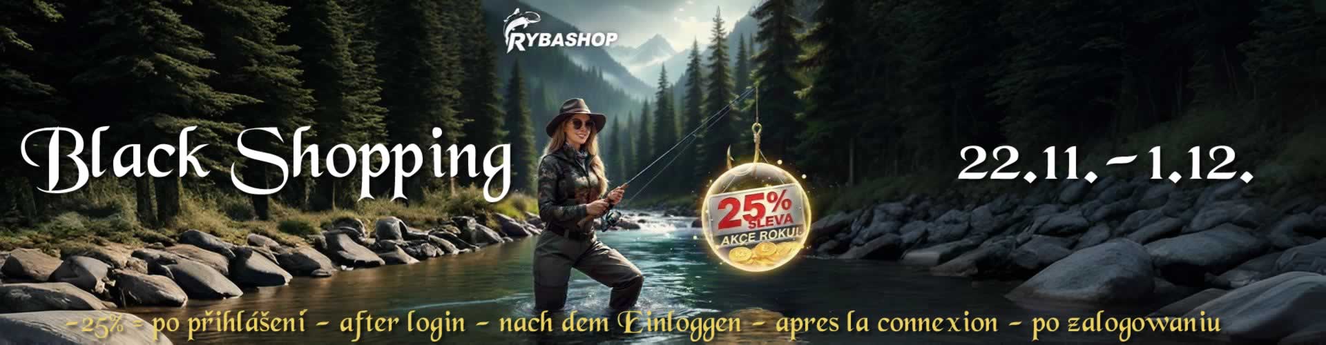 Rybashop Black Shopping -25%