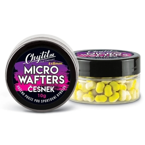 Vyvážené Miro Wafters o velikosti 6x8 mm s příchutí česneku