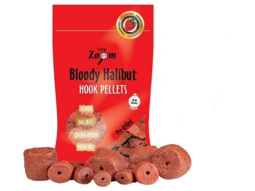 Picture of Carp Zoom Hook Pellets Strawberry Halibut - 8mm