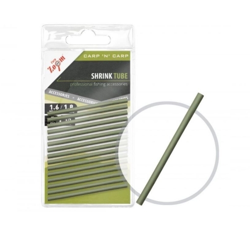 Picture of Carp Zoom Shrink Tube - 15pcs 2.4-2.6mm Green