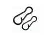 Picture of Carp Zoom Profi Rig Ring - 20pcs 13.5x5mm