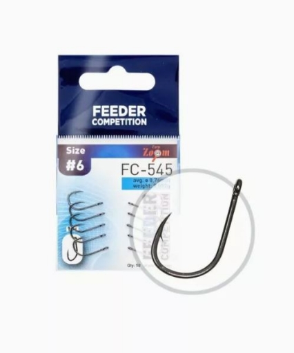 Picture of Carp Zoom FC-545 Hooks - 10 pcs / Size 12