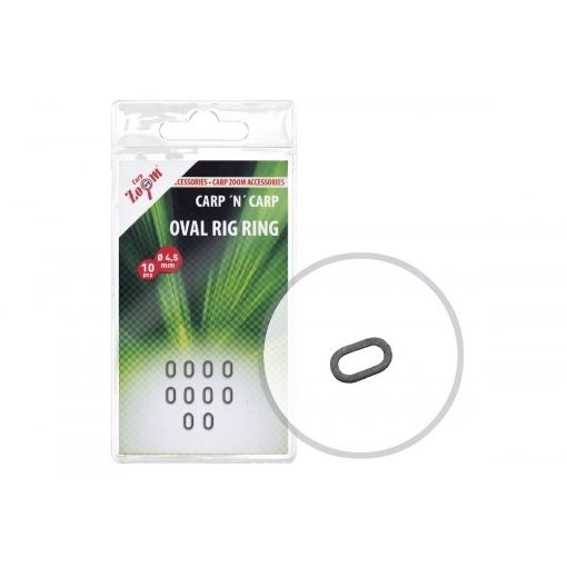 Picture of Carp Zoom Oval Ring - 10 pcs / 4.5 mm