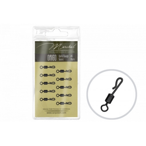 Picture of Carp Zoom Marshal Quick Change Swivel - 10 pcs / Size 4
