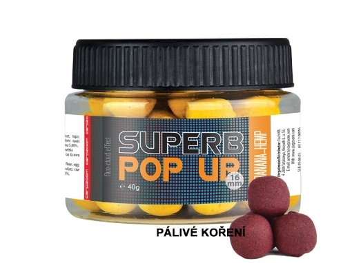 Picture of Carp Zoom Superb Pop-Ups 40g 16mm Hot Spice