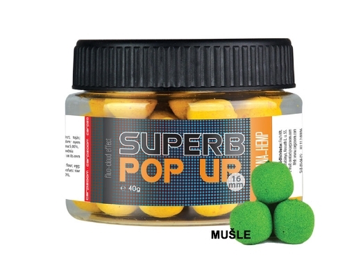 Picture of Carp Zoom Superb Pop-Ups 40g 16mm Mussel