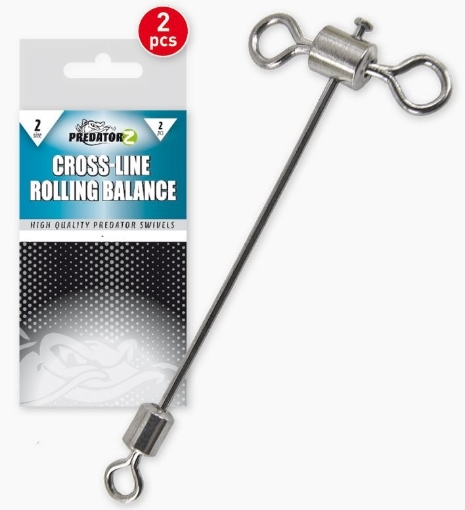 Picture of Carp Zoom 3-Way Swivel Extended 2pcs Size 1/0