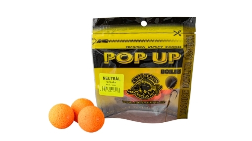 Picture of CSV Pop-Up Boilies Bag 40g 12mm Neutral Orange