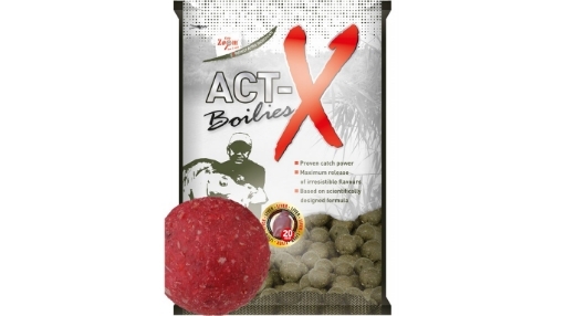 Picture of Carp Zoom Act-X Boilies - 800 g / 16 mm / Strawberry