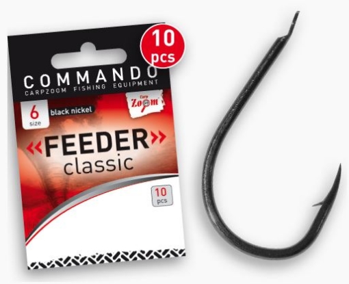 Picture of Carp Zoom Feeder Classic Hooks - 10 pcs / Size 14