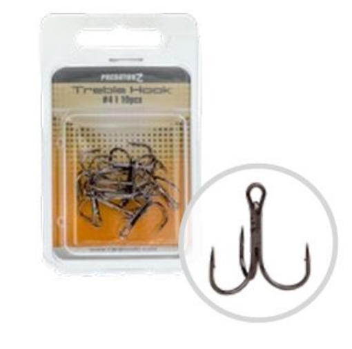 Picture of Carp Zoom Treble Hooks - 8 pcs / Size 2