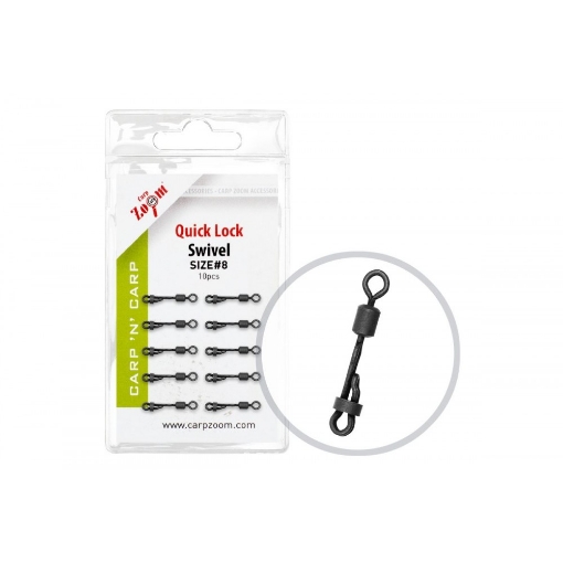 Picture of Carp Zoom Quick Change Swivel - 10 pcs / Size 8