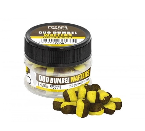 Picture of Carp Zoom Duo Dumbells Wafters - 15 g / Lemon-Biscuit