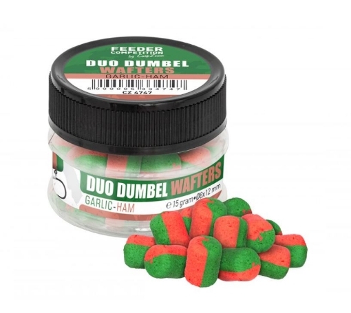 Picture of Carp Zoom Duo Dumbells Wafters - 15 g / Garlic-Ham