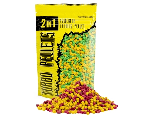 Picture of Carp Zoom Turbo Pellets 2in1 500g 3mm Cheese-NBC