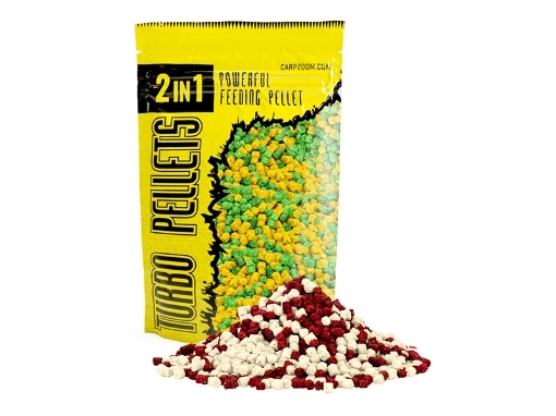 Picture of Carp Zoom Turbo Pellets 2in1 500g 3mm Spice-Garlic