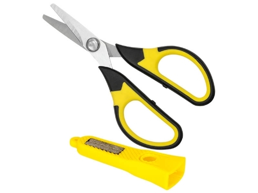 Picture of Carp Zoom Scissors with Sheath & Sharpener - 13 cm