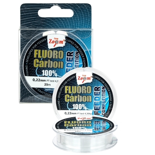Picture of Carp Zoom Fluorocarbon Leader 25m 0.22mm 4.36kg