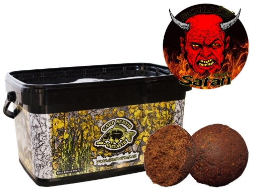 Picture of CSV Boss2 - Boilies, 6 kg / 20 mm / Satan