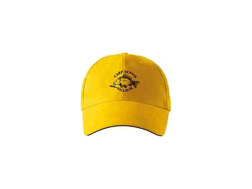 Picture of CSV Baseball Cap Carp Servis - Yellow / Type 8