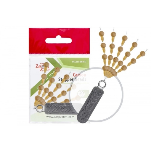 Picture of Carp Zoom Rubber Stopper - 20 pcs / Camou