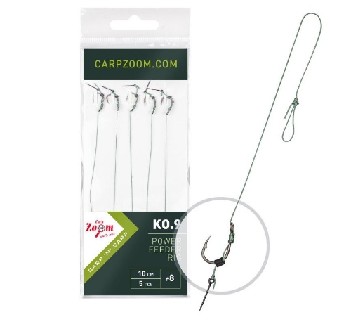 Picture of Carp Zoom FC Power Feeder Rig KO.9 - 5 pcs / Size 10