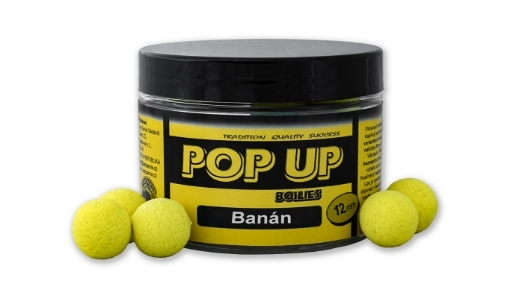 Picture of CSV Pop Up Boilies Pot 40g 12mm Banana