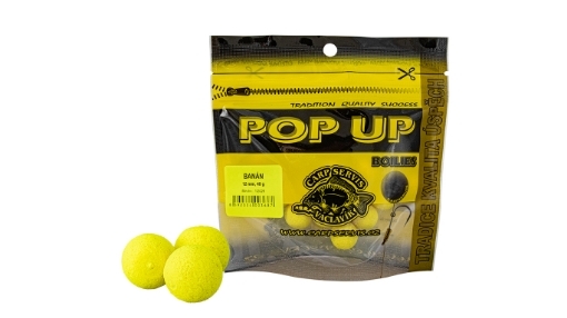 Picture of CSV Pop Up Boilies - Bag / 40 g / 12 mm / Banana