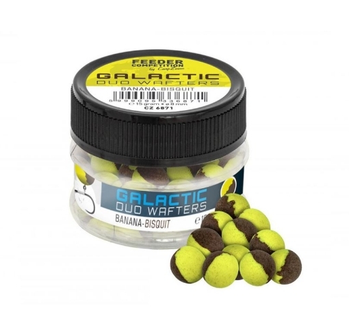 Picture of Carp Zoom Galactic Duo Wafters 15g 8mm Banana-Biscuit