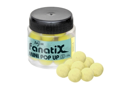 Picture of Carp Zoom Fanati-X Mini Pop Ups 25g 10mm Vanilla