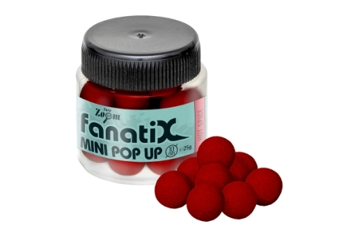 Picture of Carp Zoom Fanati-X Mini Pop Ups 25g 10mm Hot Spice