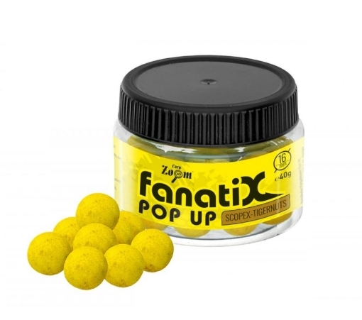 Picture of Carp Zoom Fanati-X Pop Ups 40g 16mm Scopex-Tigernut