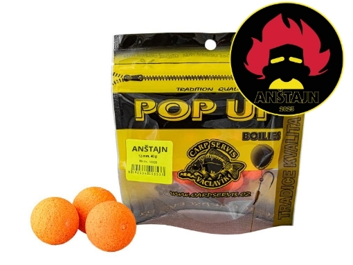 Picture of CSV Pop Up Boilies - Bag / 40 g / 12 mm / Anstajn