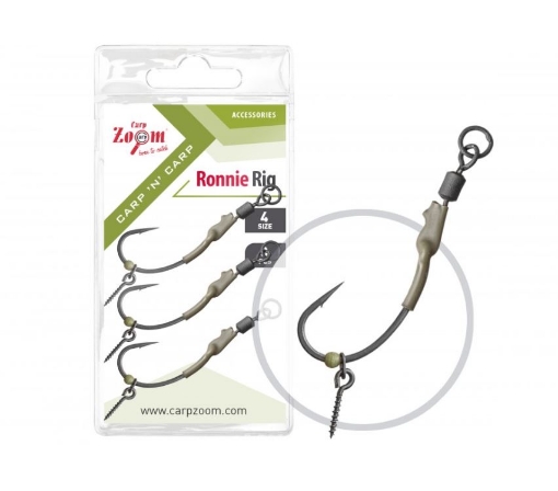 Picture of Carp Zoom Ronnie Rig - 3 pcs / Size 4