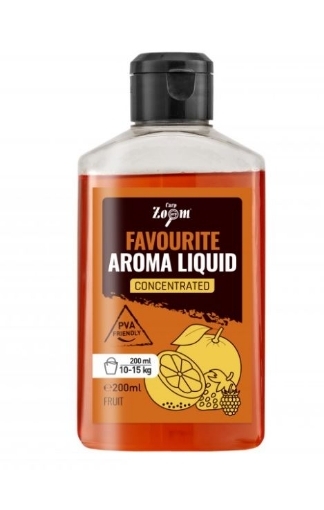 Picture of Carp Zoom Favourite Aroma Liquid Plus - 200 ml / Fruit