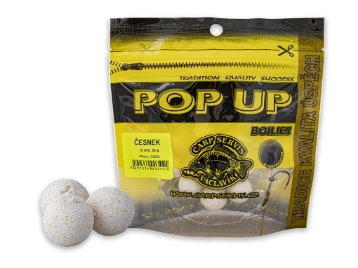 Picture of CSV Pop Up Boilies - Bag / 50 g / 16 mm / Garlic