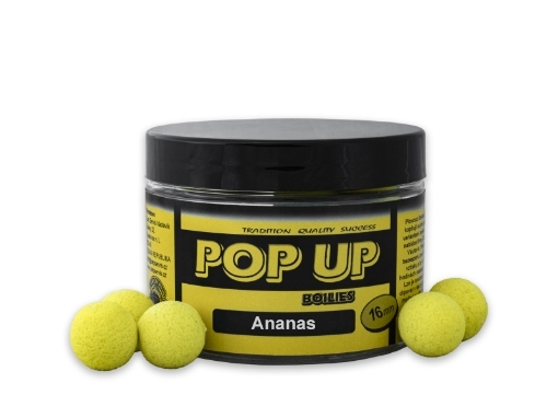 Picture of CSV Pop Up Boilies Pot 50g 16mm Pineapple