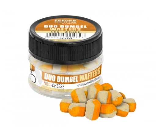 Picture of Carp Zoom Duo Dumbells Wafters 15g 10x14mm NBC-Cheese