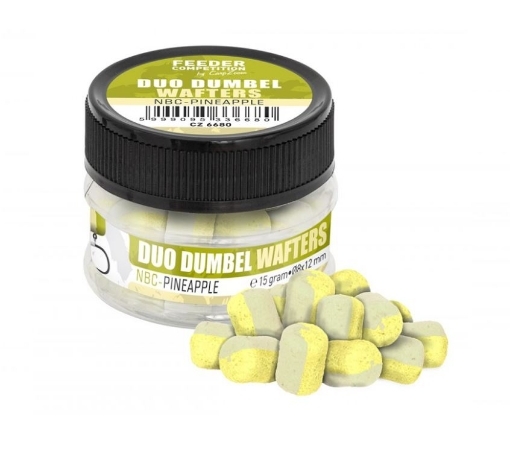 Picture of Carp Zoom Duo Dumbells Wafters 15g 10x14mm NBC-Pineapple