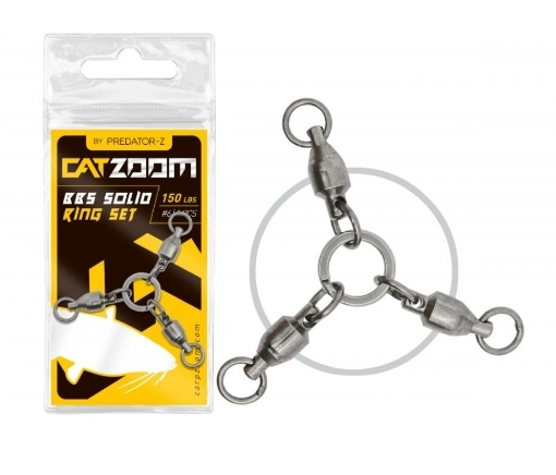 Picture of Carp Zoom BBS Solid Ring Swivel Set - 1 pc / Size 6