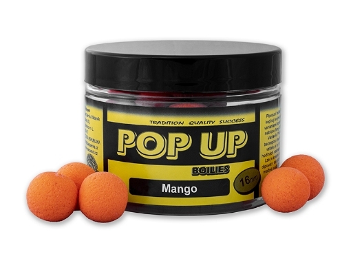 Picture of CSV Pop Up Boilies - Pot / 50 g / 16 mm / Mango