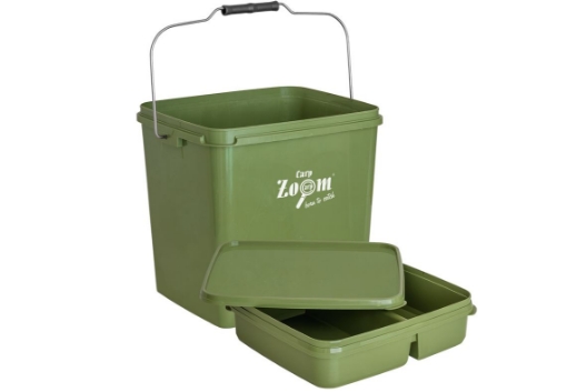 Picture of Carp Zoom Bucket with Organizer - 15 L / Green
