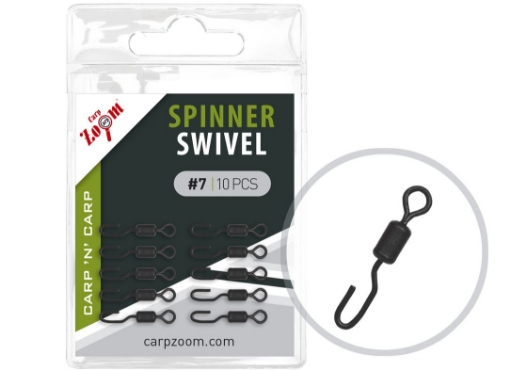 Picture of Carp Zoom Quick Change Spinner Swivel - 10 pcs / Size 7