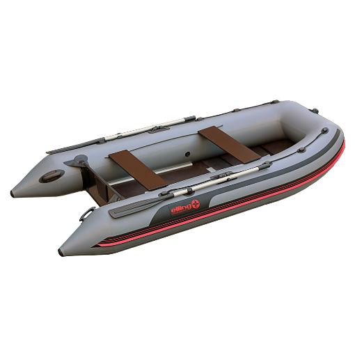 Nafukovací čluny Elling - Pilot 280 s pevnou podlahou, šedý